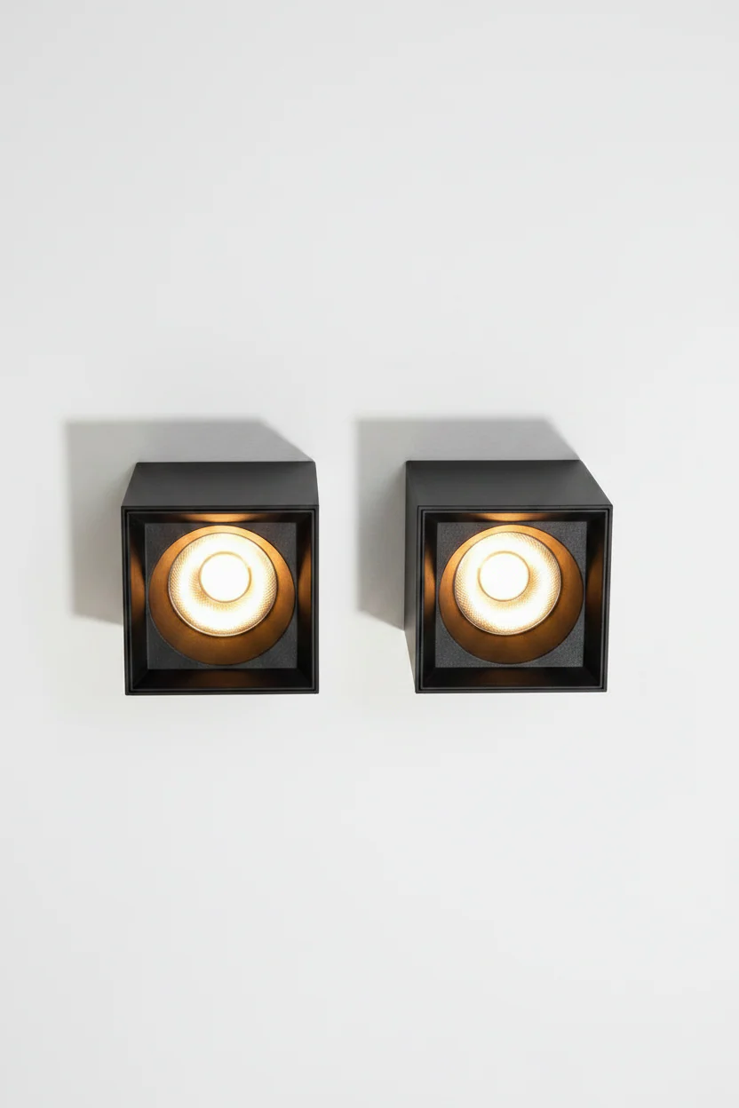 Faretto Nox Square - Nero - Image 2