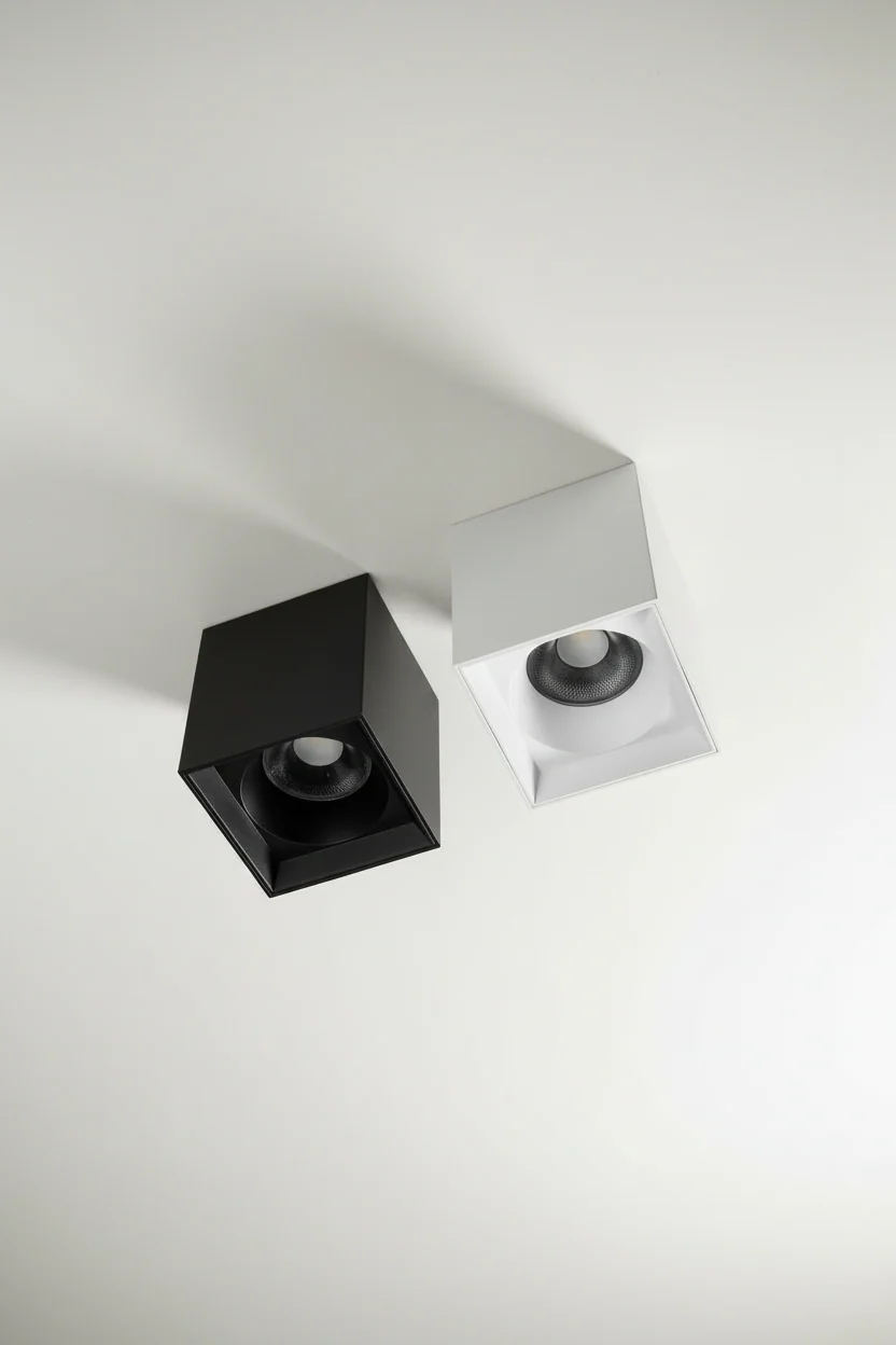 Faretto Nox Square - Nero - Image 4