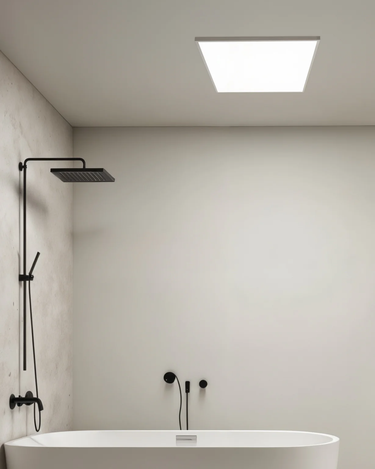 Plafoniera Panel led - Bianco - Image 4