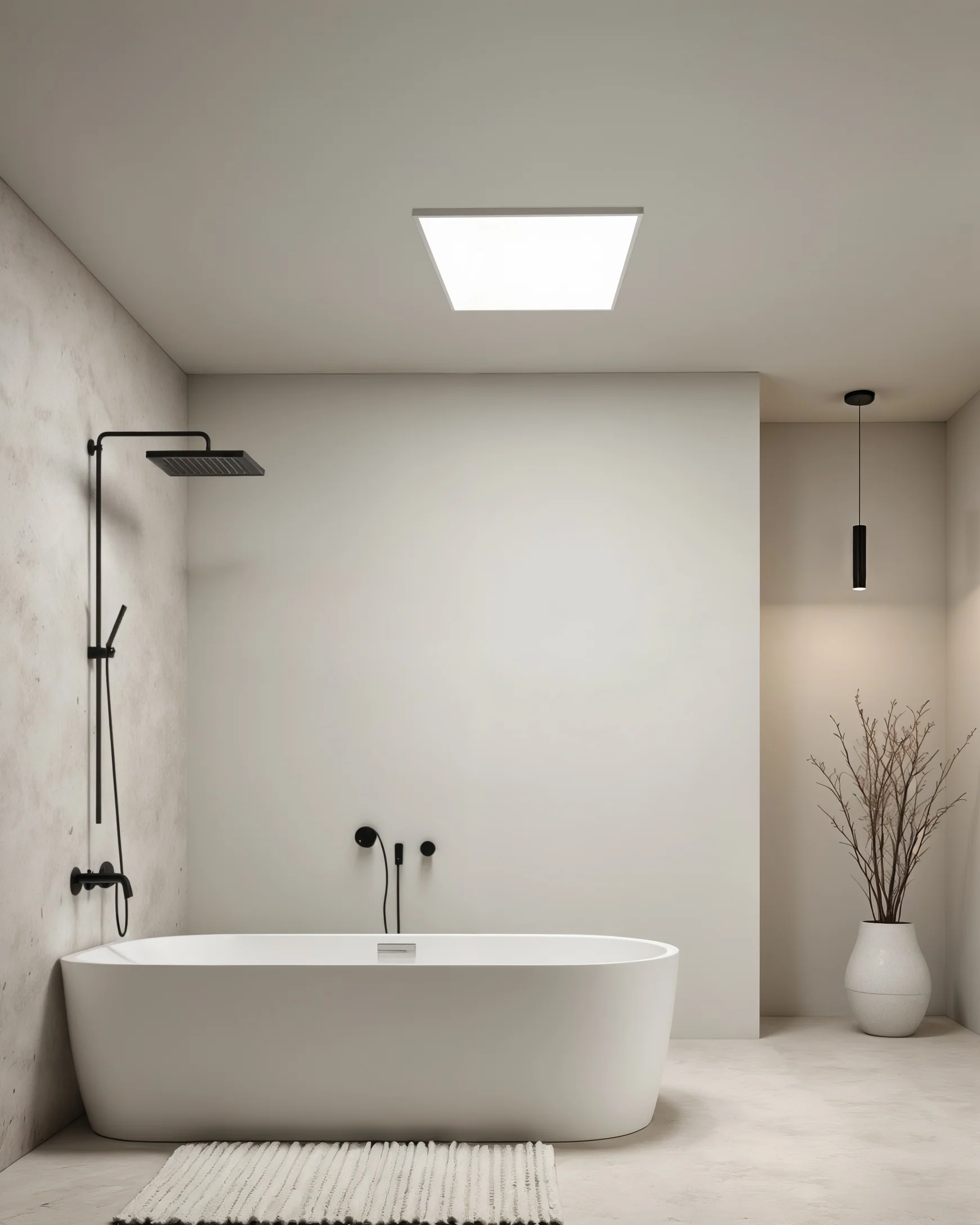 Plafoniera Panel led - Bianco - Image 5