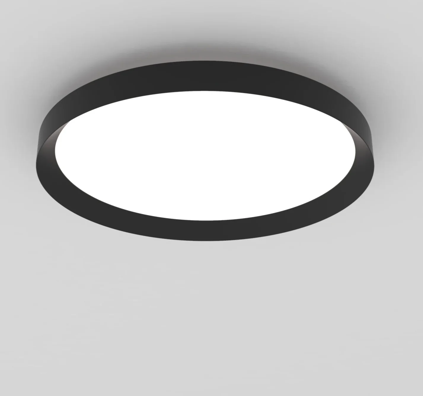 Plafoniera Slim - Nero